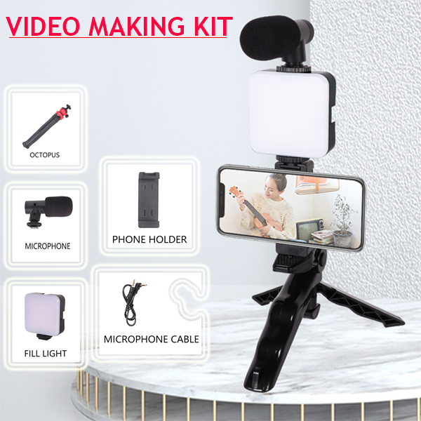 Beliix™Smartphone and Camera Vlogging Studio Kits