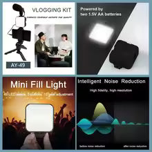 Beliix™Smartphone and Camera Vlogging Studio Kits