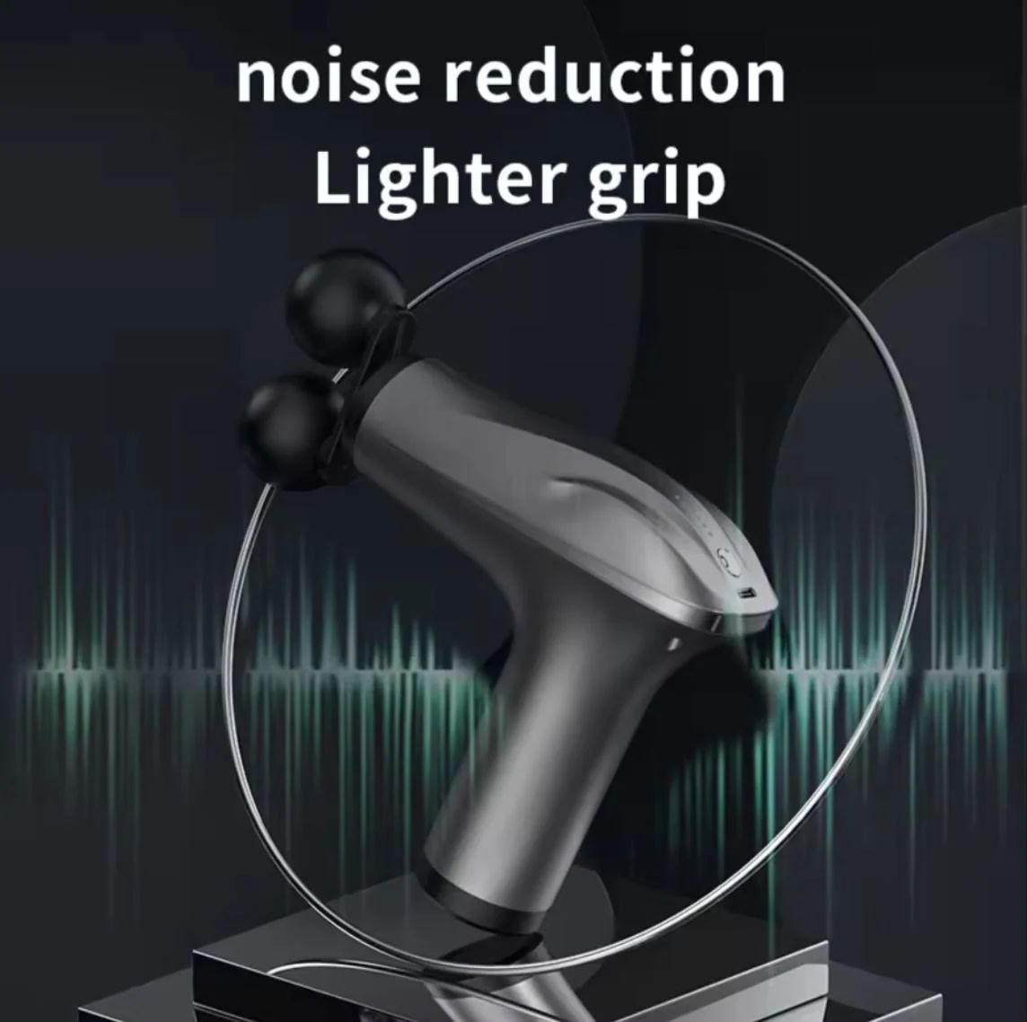 Beliix™Electric Double Muscle Massager Gun مسدس التدليك الكهربائي المزدوج من