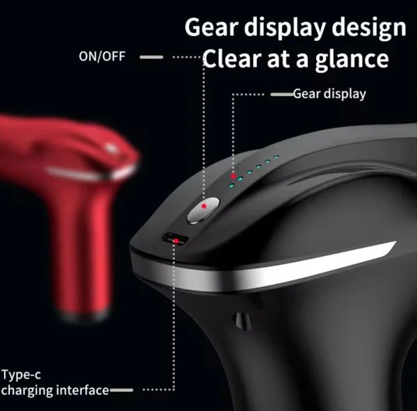 Beliix™Electric Double Muscle Massager Gun مسدس التدليك الكهربائي المزدوج من