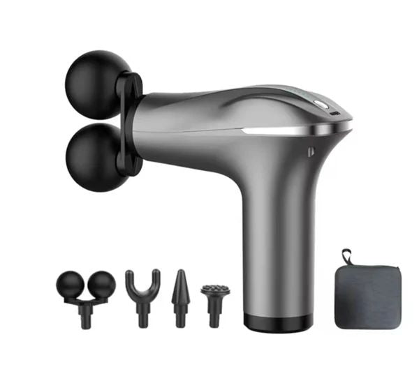 Beliix™Electric Double Muscle Massager Gun مسدس التدليك الكهربائي المزدوج من
